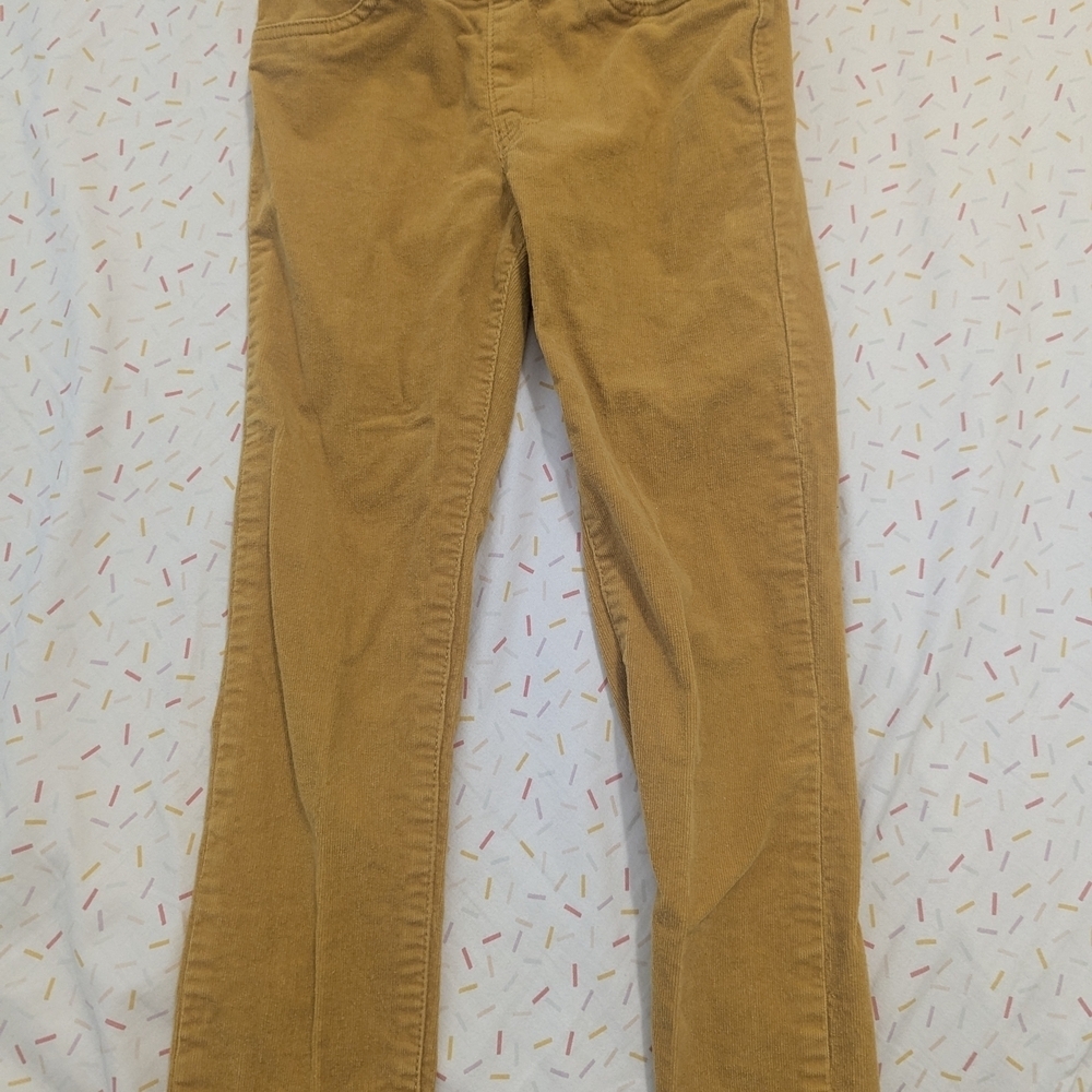 H&M Yellow Corduroys